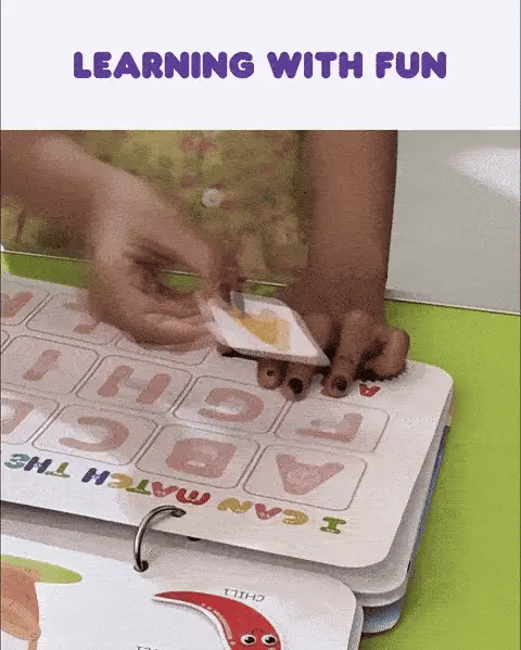 Learning Binder Activity Book for Kids