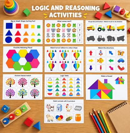 Combo 2: Cognitive Skills Combo (Ages 2–6)