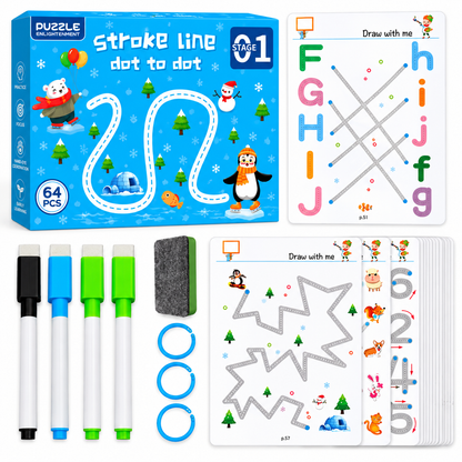 Learning Binder Activity Book for Kids – 2 to 6 Years