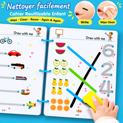 Learning Binder Activity Book for Kids – 2 to 6 Years