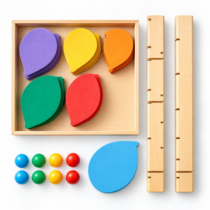 Wooden Musical Marble Tree – Montessori Sensory & Learning Toy