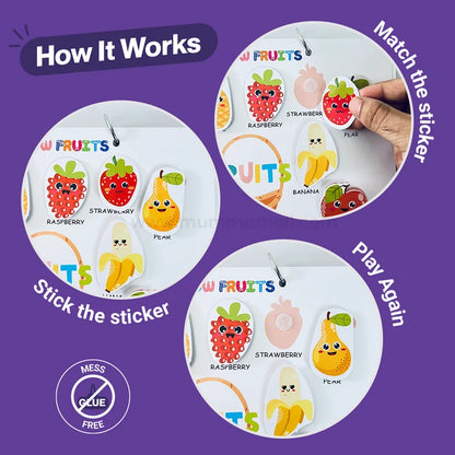 Learning Binder Activity Book for Kids