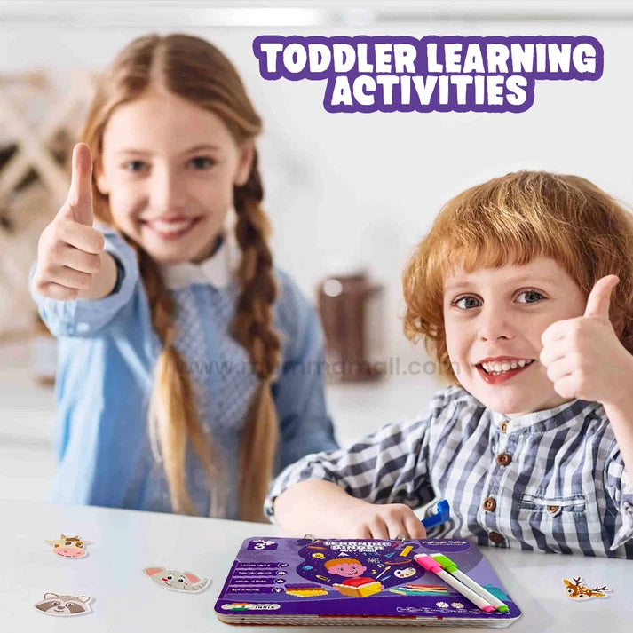 Learning Binder Activity Book for Kids